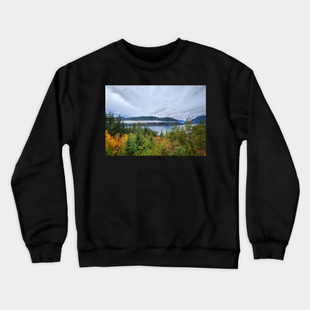 Lake Cushman Autumn Crewneck Sweatshirt by kchase
